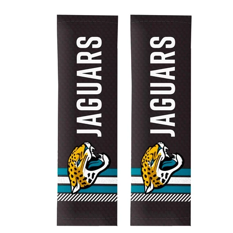 NEW NFL Jacksonville Jaguars Seat Belt Pads Shoulder Protector Universal - Pair Cover