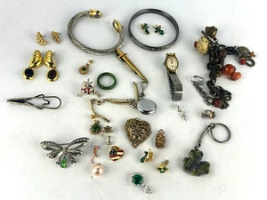 Vintage Custom Schmuck meist tragbar Halskette, Anhänger, Kette, Uhr. Armbänder. - Bild 1 von 9