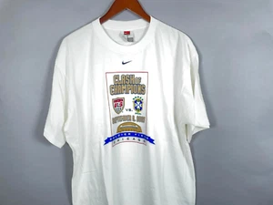 2007 Nike United States vs Brazil Soccer T-Shirt Adult Large Soldier Field - Picture 1 of 11