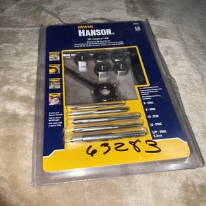 Irwin Hanson 12-Piece SAE All-Purpose Tap & Die Set #24605 - Picture 1 of 4
