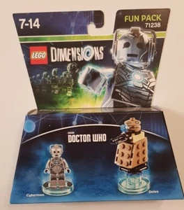 Lego Dimensions Doctor Who 71238 Fun Pack Dalek Cyberman MISB Sealed (#14) - Picture 1 of 22