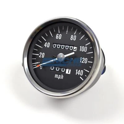Kawasaki H1 MACH III Replica Reproduction Speedo MPH Speedometer Gauge - Image 1 of 3