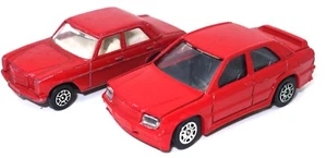 CORGI JUNIORS MERCEDES BENZ 240D AND 190E COSWORTH SEDANS - Picture 1 of 3