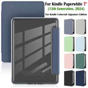 Shockproof Acrylic Back Cover for Kindle Paperwhite 2024 (12th Gen) 7 inch - Picture 1 of 19