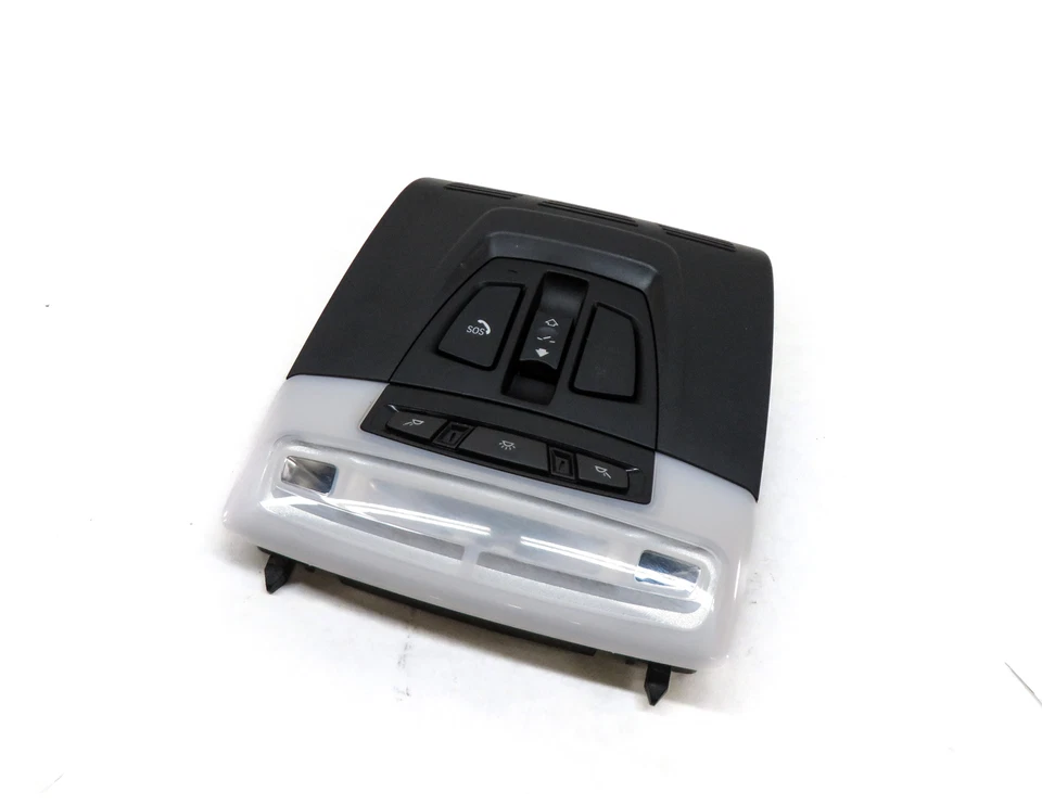 BMW X5 (F15) 2015 techo delantero centro cúpula primaria luz y botón techo corredizo (negro) Foto 1 de 4