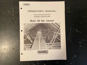 Farmec Operatori Manuale Modello 146 Trasportatore Balle - Foto 1 di 2
