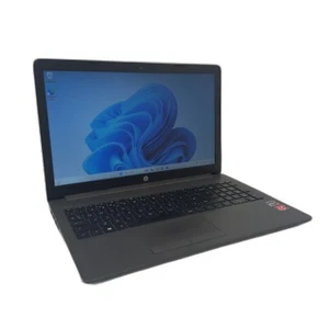 HP 255 G7 15.6" Laptop AMD Ryzen 3 8GB RAM 256GB SSD - Windows 11 Pro - Picture 1 of 19