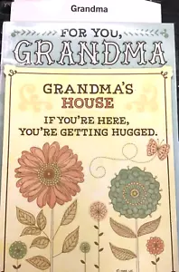 GRANDMA Birthday Card, with Removable Keepsake Refridgerator Magnet 35D - Picture 1 of 5