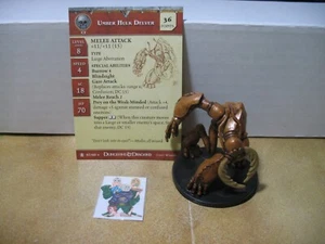=Dungeons and Dragons DESERT OF DESOLATION Umber Hulk Delver 57/60 con tarjeta - Imagen 1 de 1