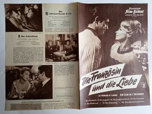 M53 FILMPROGRAMM IFB Nr. 5431 DIE FRANZÖSIN UND DIE LIEBE Jean-Paul Belmondo - Picture 1 of 2