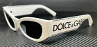 DOLCE & GABBANA DG6186 331287 White Dark Grey Women's 52 mm Sunglasses