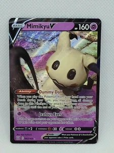 Mimikyu V 062/163 Battle Styles NM Full Art Ultra Rare Pokemon Card - Picture 1 of 6