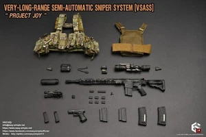1:6 Easy Simple Very Long Range Semi Automatic Sniper System VSASS SHADOW Set D - Picture 1 of 11