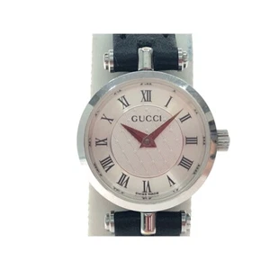 USED GUCCI 2040L White Case: 21mm Ladies Watch #10101 - Picture 1 of 9