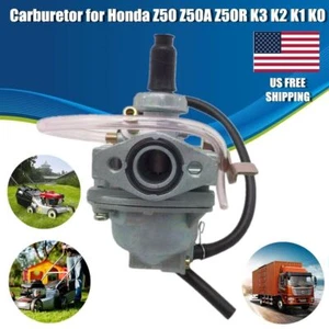 Carburetor For Honda Z50 Z50A Z50R K3 K2 K1 K0 Replacement Engine Accessories US - Picture 1 of 6