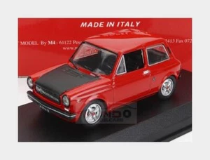 1:43 BEST Autobianchi A112 Abarth Ii Serie 1973 rot schwarz BE9836 Modell - Bild 1 von 2