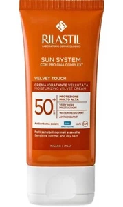 Rilastil Crema solare Viso, Pelli Sensibili, Resistente all'Acqua SPF 50+,50ml - Foto 1 di 1