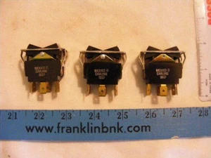 Quantity 3 Forward And Reverse Carlingswitch Dashboard Panel Switch 0017 - Picture 1 of 3