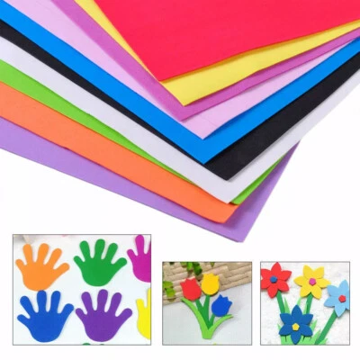 20Pcs A4 Mixed Color EVA Foam Sheet Sponge Paper DIY Handmade Art Craft 1.5mm - Image 1 of 4