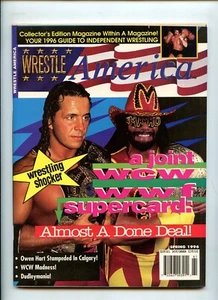 WRESTLE AMERICA MAGAZINE SPRING 1996 BONUS BOOK 1996 INDEPENDENT WRESTLING - Picture 1 of 3