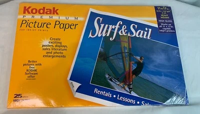 Kodak Premium Picture Paper for Inkjet Printers 11x17 high Gloss 25 sheets - Image 1 of 4