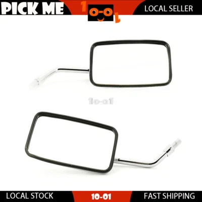 Espejo retrovisor izquierdo + derecho moto compatible con Yamaha XS400K 1983 Foto 1 de 4