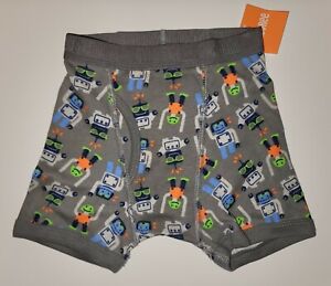 Gymboree Boy Boxer Brief sz 4 Robot Underwear Retail NWT