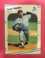 1988 Fleer Update, Kansas City Royals - ISRAEL SANCHEZ - (RC) - Cuba