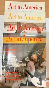 Art In America Magazine 4 Issues 2005-6 PreOwned Exc Cond FAST Handling - Picture 1 of 9