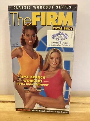 The Firm VHS Tape Total Body Workout 42 Minute Short Time Crunch Sealed - Image 1 of 3