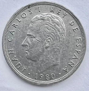 Spain, 5 Pesetas, 1980(80) - Picture 1 of 2