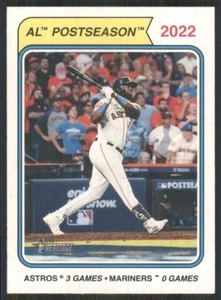 Topps Heritage #434 2023 Yordan Álvarez HL SP Houston Astros TW748 - Imagen 1 de 2