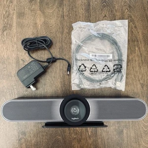 Logitech MeetUp Camera Speakerphone 4K Video Audio Conferencing System V-R0007 - Afbeelding 1 van 9