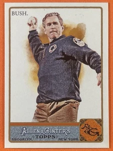 George W. Bush 2011 Topps Allen & Ginter The World's Champions #147 - Imagen 1 de 2