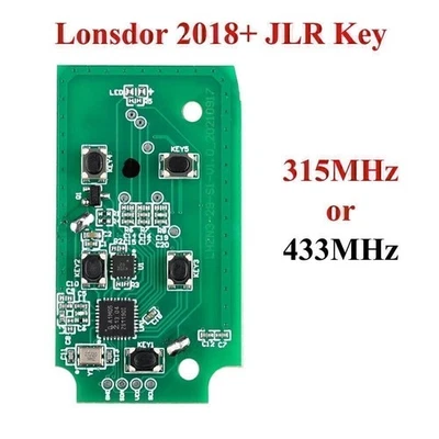 Lonsdor 2018+ for JLR Car Key 315MHz/433MHz ID for Jaguar/Land Rover 2018 - 2021 - Image 1 of 4