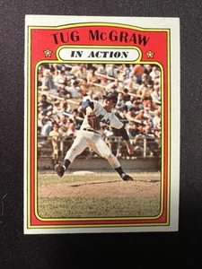 1972 Topps In Action Tug McGraw #164 - Picture 1 of 2