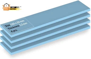 TP-3: Pad Termico Premium Performance, 120 X 20 X 1,5 Mm (Impilabile a 2,0 Mm W - Foto 1 di 12