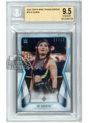 Io Shirai Iyo Sky 2020 Topps Transcendent Card #16 /50 BGS 9.5 - Image 1 of 2