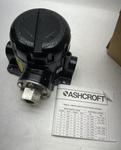 NEW ASHCROFT B720S XK307 PRESSURE SWITCH B720SXK307 RANGE 15PSI 15A 36 SST - Picture 1 of 10