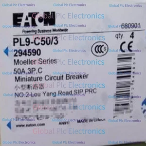 New Original EATON Miniature Circuit Breaker PL9-C50/3 - Picture 1 of 1