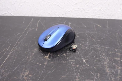 Logitech M325 (910002650) Blue Wireless Mouse W/ Receiver Dongle - Image 1 of 4