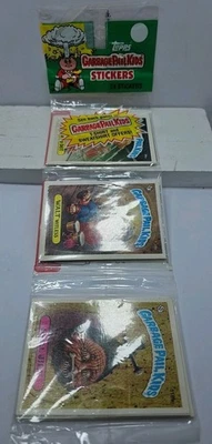 1986 Topps Garbage Pail Kids Rack Pack Series 3 & 4 24 Cards Unopened - Image 1 of 2