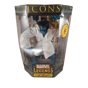 Marvel Legends Icons The Beast X-Men 12" RARE Lab Coat Sealed 2006 ToyBiz - Bild 1 von 24