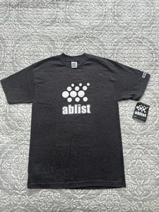 Vintage New ablist T-Shirt Gray Size M - Picture 1 of 9