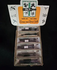 NOS Pack of 6 PS OLT E-1 Crow Call ( Never Been Used ) Store Display Box - Picture 1 of 8