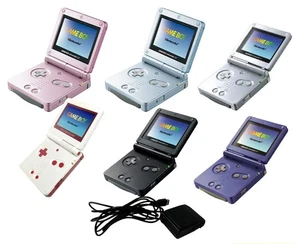 Consola Nintendo GameBoy Advance SP AGS-001 Elige Color Adaptador de CA Rango 3 - Imagen 1 de 50