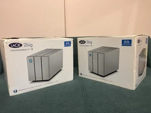 LACIE 2BIG THUNDERBOLT 2 6TB HARD DRIVE - TESTED - Picture 1 of 10