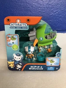 Octonauts Gup-H With Captain Barnacles Green Helicopter And Frog Rare New Sealed - Picture 1 of 6