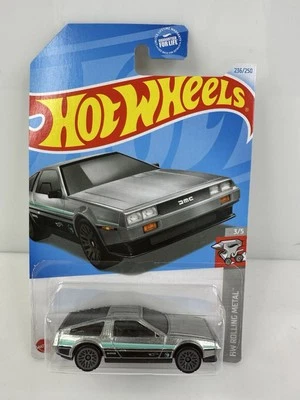 Hot Wheels HW Rolling Metal DMC DeLorean Treasure Hunt Raw HTF - Image 1 of 4