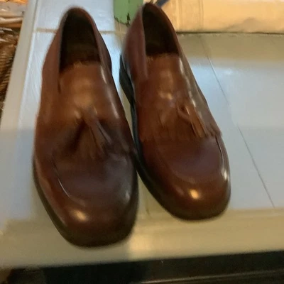 Hush Puppies Kiltie кисточки туфли мужской размер 7 M мокасины Maldo коричневый 15172 HPO2 Flex - Изображение 1 из 4